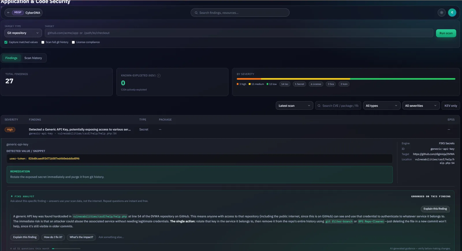 FIKS application and code security module